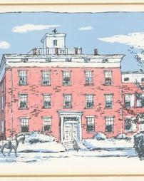 Drawing of the Susquehanna Female College