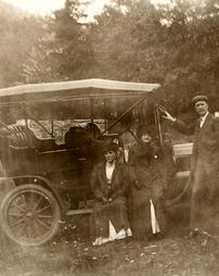 A. J. Brass, Mrs. Smetten and L.P.B. at Jack's Hollow Bridge, June 1911