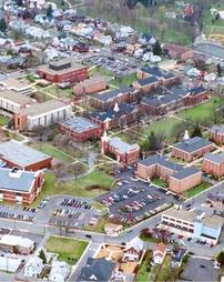 Aerial View of Lycoming College Campus