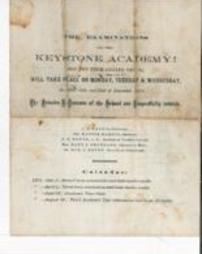 The Examinations of the Keystone Academy