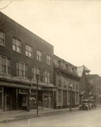 West side of Pine Street, December 1928