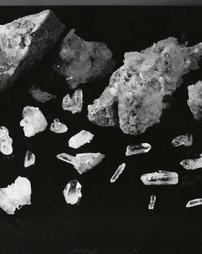 Quartz crystals from White Haven locality