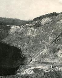 Open pit, Cornwall Iron Mine
