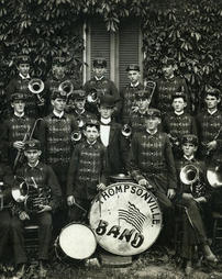 Thompsonville Band, circa 1894.