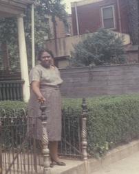 Wallace Street [3900 Block] Mrs. Cleveland, Leader