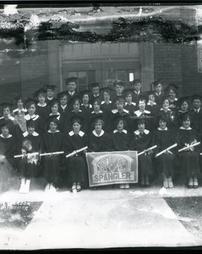 1929 Spangler High School seniors