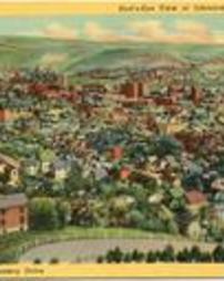 Bird's-Eye View of Johnstown, Pa. Looking West