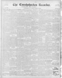The Conshohocken Recorder, October 18, 1901