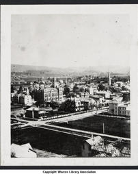 Fifth and Liberty Looking East (circa 1880)