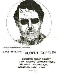 A poetry reading Robert Creeley.