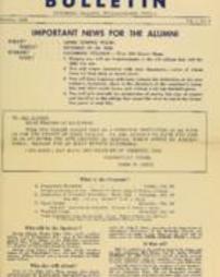 Bulletin, Lycoming College, October 1948
