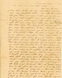 1837-03-19 Handwritten letter from Sobra Cherry to her friend, Sophia (Schneck) Young