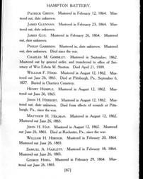 4720498_R-IBF_A_101; History of Hampton battery F, Independent Pennsylvania Light Artillery : organized at Pittsburgh, Pa., October 8, 1861, mustered out in Pittsburgh, June 26, 1865 / compiled by William Clark