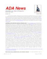 ADA news news reviews to peruse.  2006-01-23