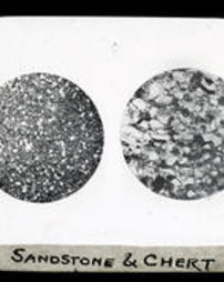 Microscopic sections of Sandstone & Chert