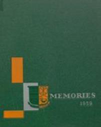 Memories Yearbook, Central Catholic High School, 1959