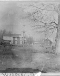 West Salisbury, Pa. before the roads were paved