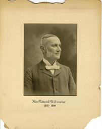 Photograph of the Hon. Frederick W. Gunster.