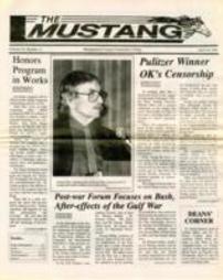 The Mustang, Vol. 24, No. 11, 1991-04-19