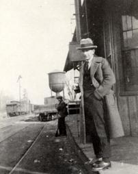 Trout Run Railroad Station, ca. 1924