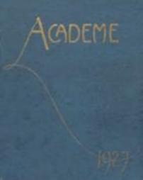 Academy Yearbook, 1927