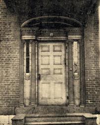 Two Colonial Doorways, Muncy: Residence of Miss Sarah McCarty and Mrs. Lucy Cooke