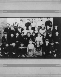 School photo of children & adults