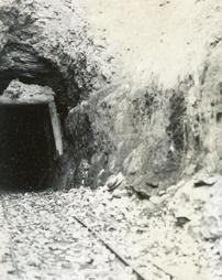 "A" coal exposed at entry of mine