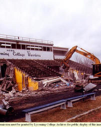 Old Stadium at David Person Field, Demolition