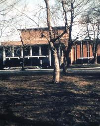 Wilkes College - Dorothy Dickson Darte Center (exterior) PRE Hurricane Agnes