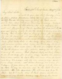 1862-08-15 Letter from P. Benner Wilson to his sister, Mary E. D. Wilson