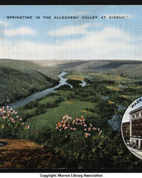 Allegheny River Above Village of Kinzua (circa 1940)