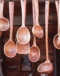 Hanging Wooden Spoons