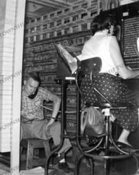 Bell Telephone Company employees, circa 1950.