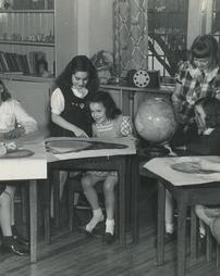 Lower School Geography Class - 1940s-1950s