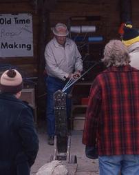 Johnson Demonstration of Rope Making