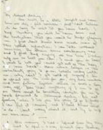 Letter from Bobby Johnston to Warren [Letter 124]