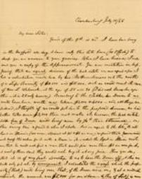 1866-07-10 Handwritten letter from Benjamin S. Schneck to his sister, Margaretta Keller