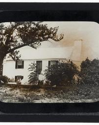 Unidentified [House with Shrubs and Tree]