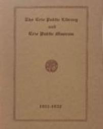 Erie Public Library Report 1931-1932