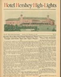 Hotel Hershey Highlights 1935-11-16