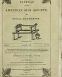 Journal of the American Silk Society and Rural Economist, March 1840