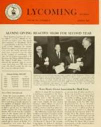 Newsletter from Lycoming College, August 1967