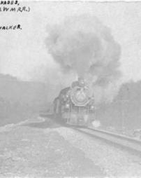 Steam Engine coming in near Meyersdale