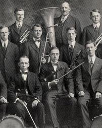 Airdome Orchestra, members of Repasz Band, circa 1911