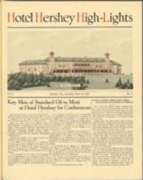 Hotel Hershey Highlights 1934-05-19
