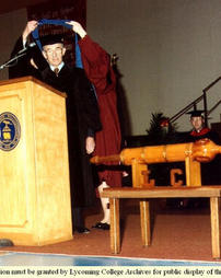 David B Sykes, Recipient of Honorary Doctor of Laws Degree, Commencement 1989