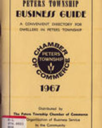 Peters Township Business Guide, 1967.