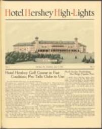 Hotel Hershey Highlights 1934-06-09