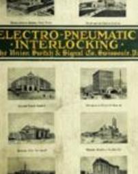 Electro-pneumatic interlocking